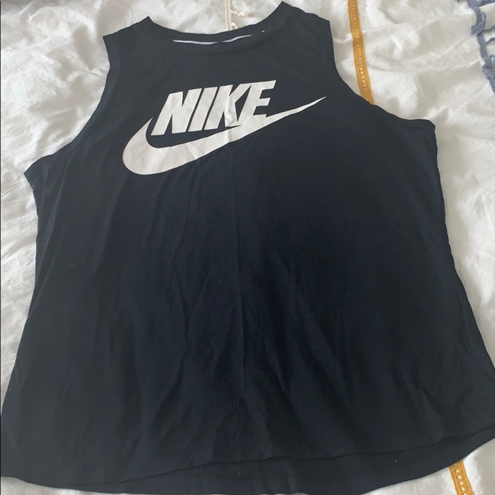 Nike Muscle Tank Top Black size Large
